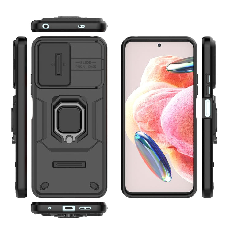 Sliding Camshield TPU + PC Shockproof Phone Case with Holder, Series 1