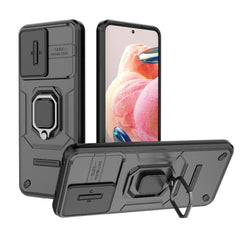 Sliding Camshield TPU + PC Shockproof Phone Case with Holder, Series 1