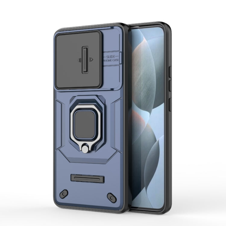 Sliding Camshield TPU + PC Shockproof Phone Case with Holder, Series 1