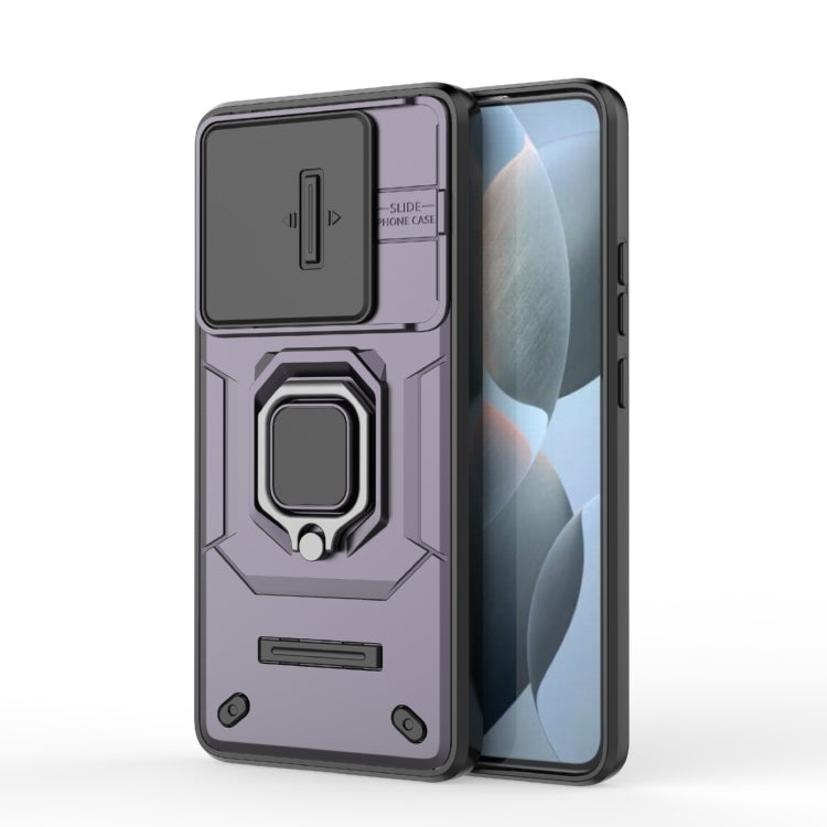 Sliding Camshield TPU + PC Shockproof Phone Case with Holder, Series 1