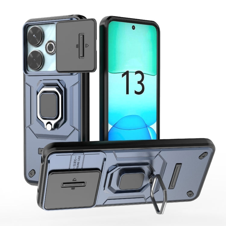 Sliding Camshield TPU + PC Shockproof Phone Case with Holder, Series 1