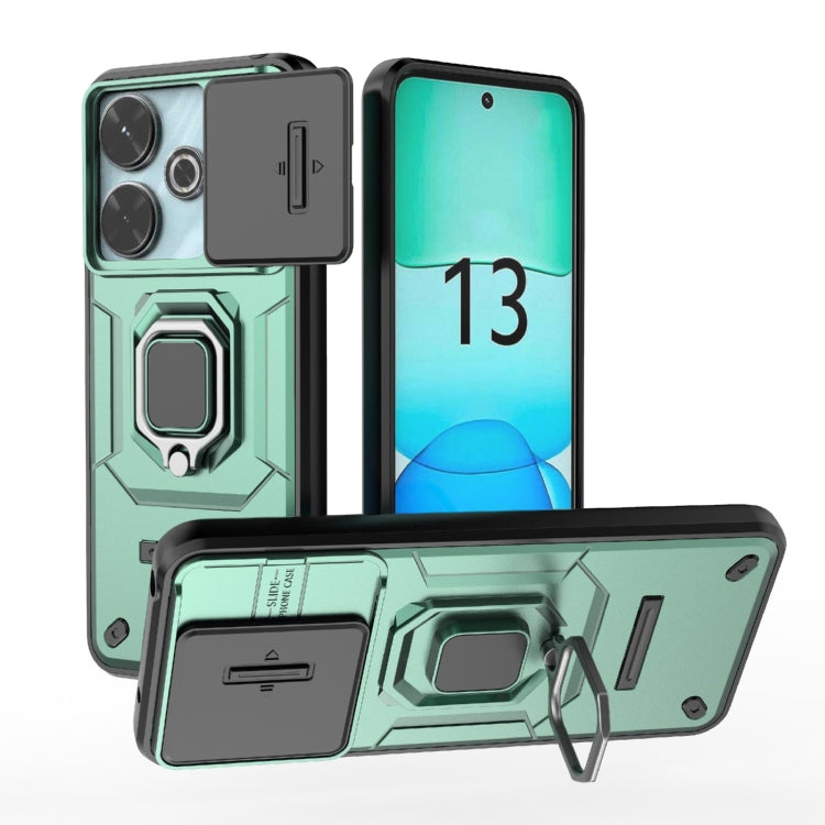 Sliding Camshield TPU + PC Shockproof Phone Case with Holder, Series 1