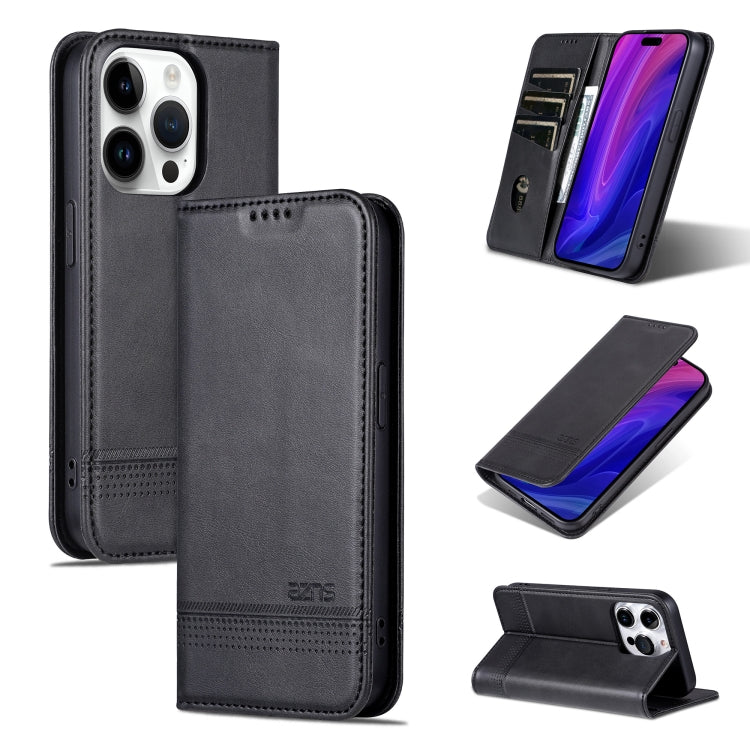 AZNS Magnetic Calf Texture Flip Leather Phone Case