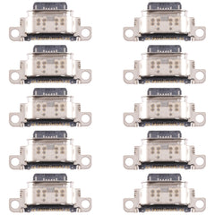 10 PCS Charging Port Connector, For Samsung Galaxy Quantum 2 SM-A826, For Samsung Galaxy S21 FE 5G SM-G990B, For Samsung Galaxy M12 SM-M127F, For Samsung Galaxy Xcover SM-G525F