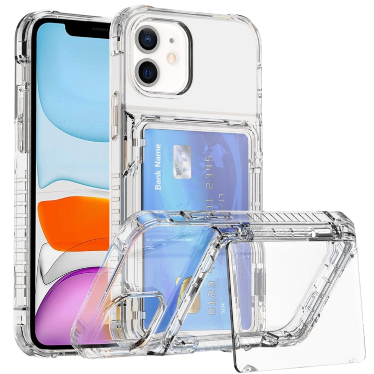 Crystal Clear Flip Card Slot Phone Case, Series 1