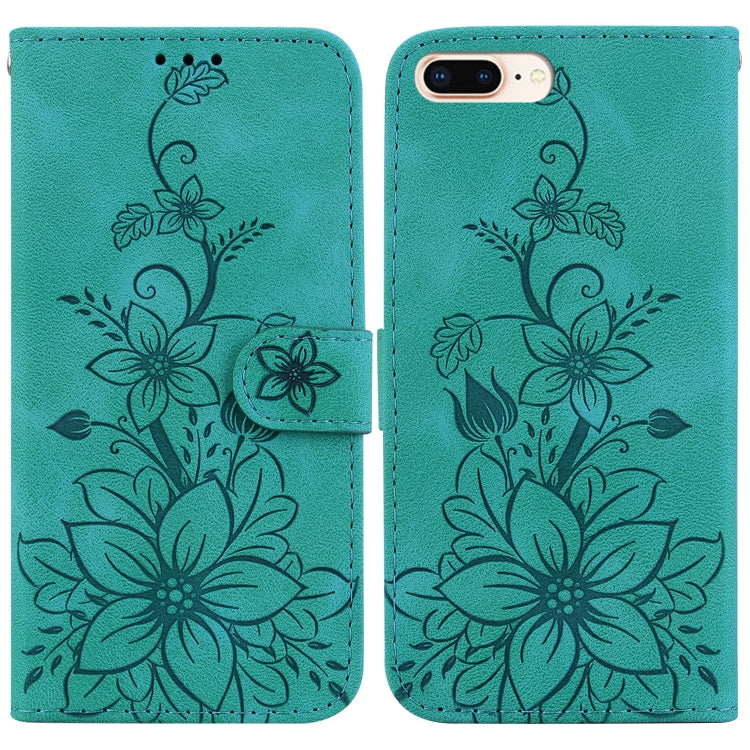 Lily Embossed Leather Phone Case, Series 1