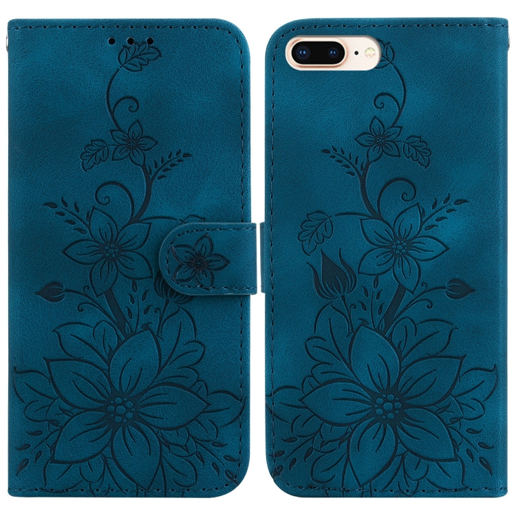 Lily Embossed Leather Phone Case, Series 1