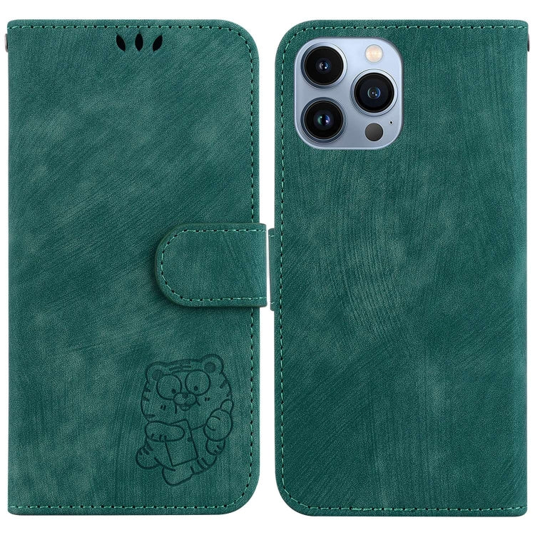 Little Tiger Embossed Leather Phone Case, Series 1