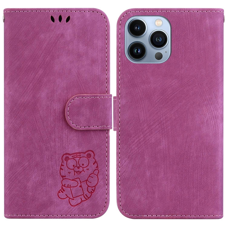 Little Tiger Embossed Leather Phone Case, Series 1