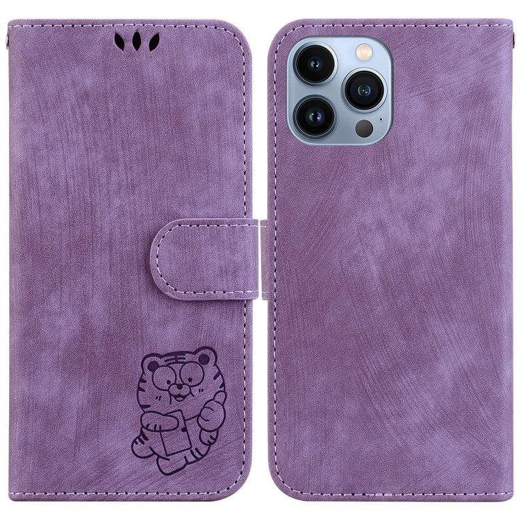 Little Tiger Embossed Leather Phone Case, Series 1