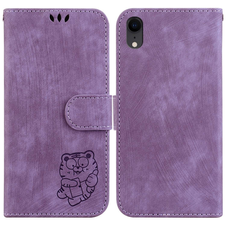 Little Tiger Embossed Leather Phone Case, Series 1