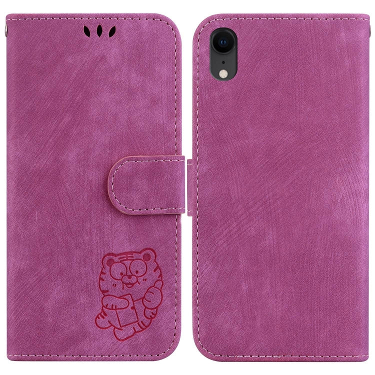 Little Tiger Embossed Leather Phone Case, Series 1