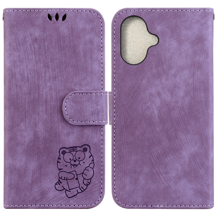 Little Tiger Embossed Leather Phone Case, Series 1