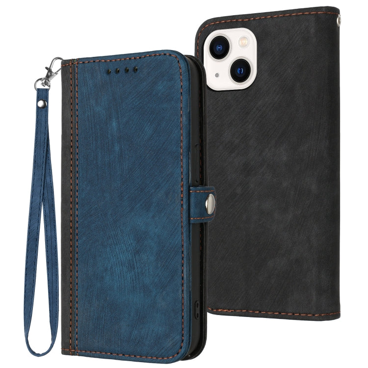 Side Buckle Double Fold Hand Strap Leather Phone Case, Series 1