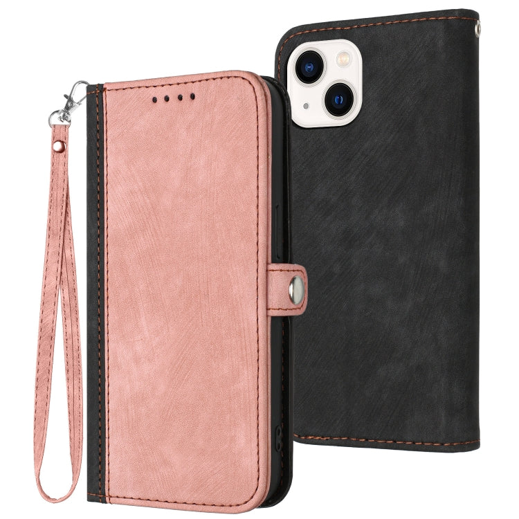 Side Buckle Double Fold Hand Strap Leather Phone Case, Series 1