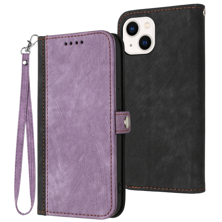 Side Buckle Double Fold Hand Strap Leather Phone Case, Series 2