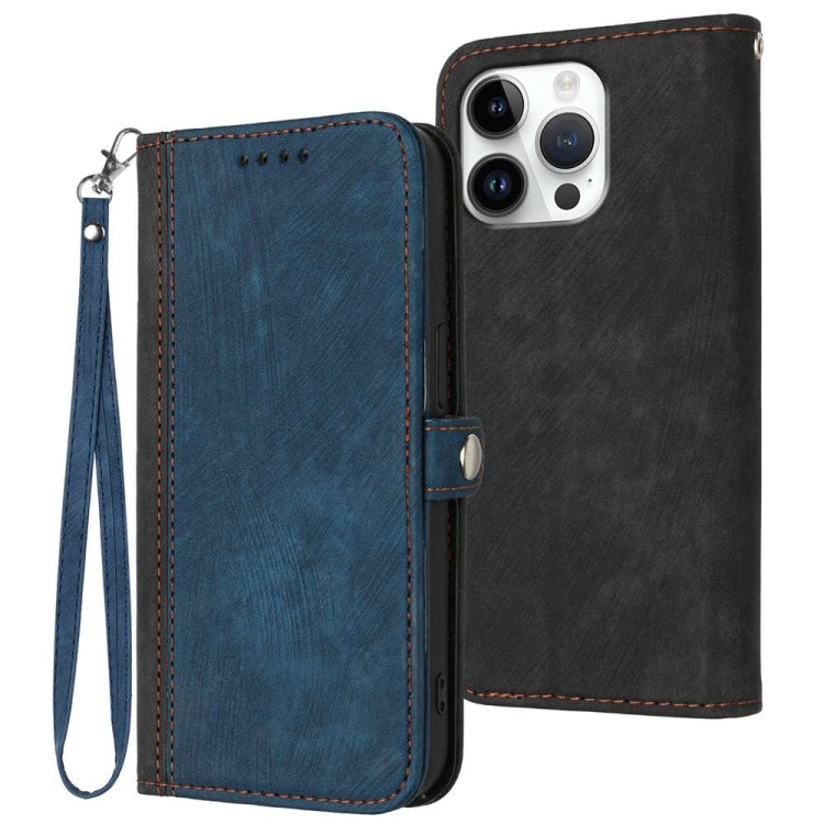 Side Buckle Double Fold Hand Strap Leather Phone Case, Series 2