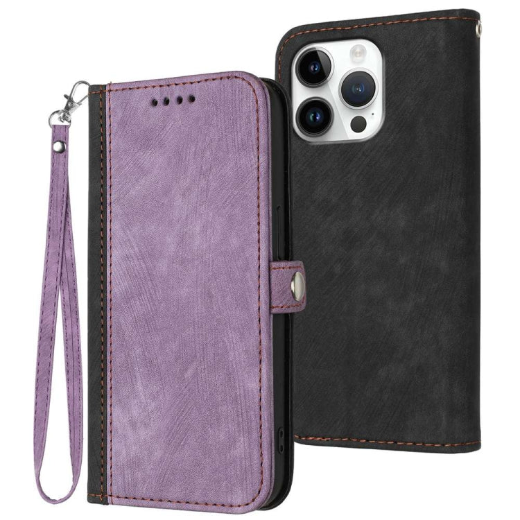 Side Buckle Double Fold Hand Strap Leather Phone Case, Series 2