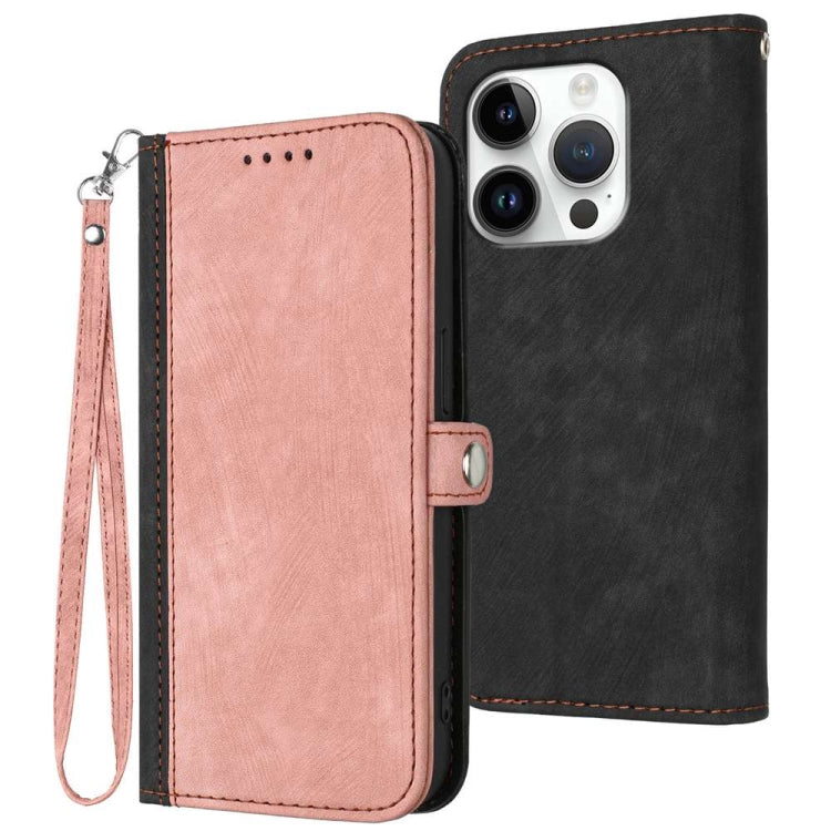 Side Buckle Double Fold Hand Strap Leather Phone Case, Series 1