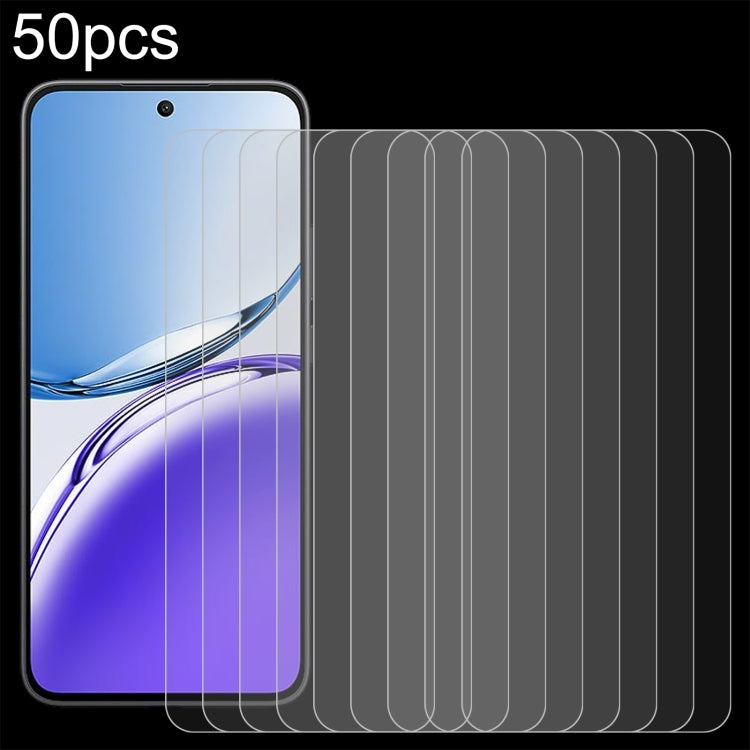 50pcs 0.26mm 9H 2.5D Tempered Glass Film, For OPPO A59 5G, For OPPO K13 5G, For OPPO Find X8 / X8s+, For OPPO Find X8s, For OPPO A5 Pro 5G / 4G / A5 Energy 5G, For OPPO F29 Pro 5G, For OPPO F29 5G, For OPPO A3i Plus, For OPPO Reno13 Global�������������...