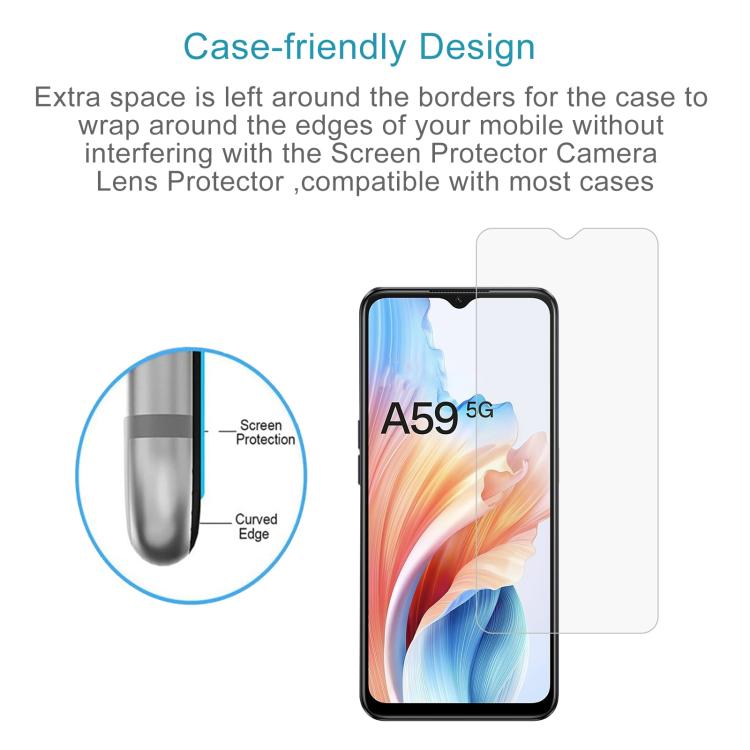 50pcs 0.26mm 9H 2.5D Tempered Glass Film, For OPPO A59 5G, For OPPO K13 5G, For OPPO Find X8 / X8s+, For OPPO Find X8s, For OPPO A5 Pro 5G / 4G / A5 Energy 5G, For OPPO F29 Pro 5G, For OPPO F29 5G, For OPPO A3i Plus, For OPPO Reno13 Global�������������...