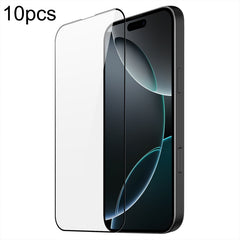 10pcs DUX DUCIS 0.33mm 9H Medium Alumina Tempered Glass Film, For iPhone 16 Pro Max, For iPhone 16 Pro, For iPhone 16 Plus, For iPhone 16, For iPhone 15 Pro Max, For iPhone 15 Pro, For iPhone 15, For iPhone 15 Plus