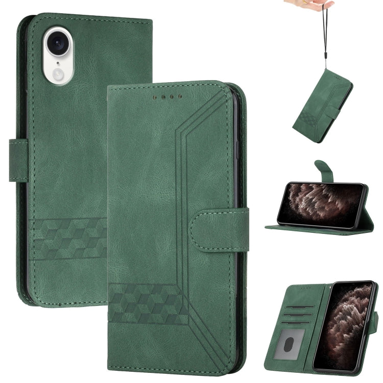 Cubic Skin Feel Flip Leather Phone Case, Series 1