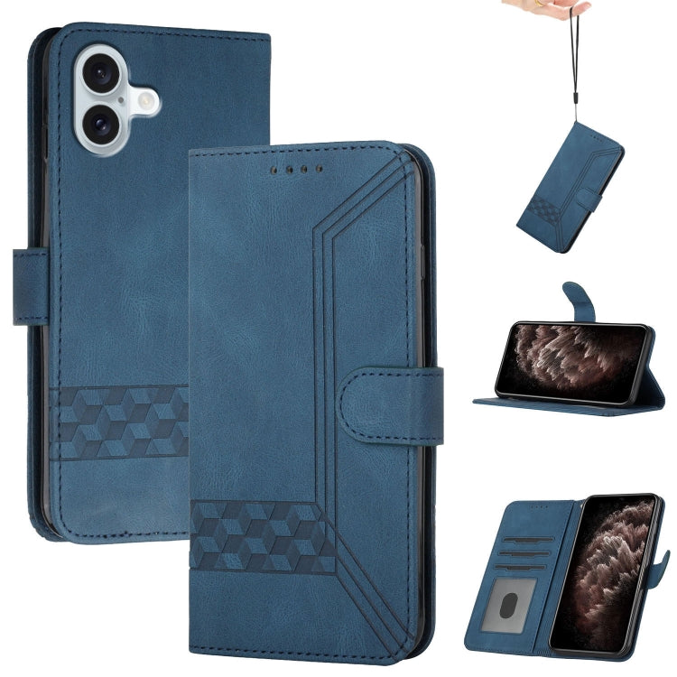 Cubic Skin Feel Flip Leather Phone Case, Series 1