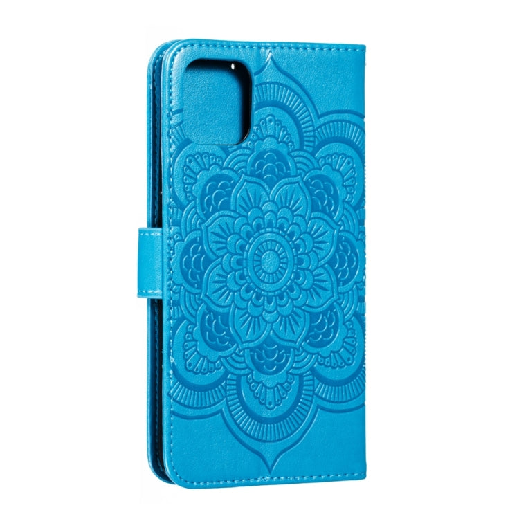 Mandala Embossing Pattern Horizontal Flip Leather Phone Case, Series 1