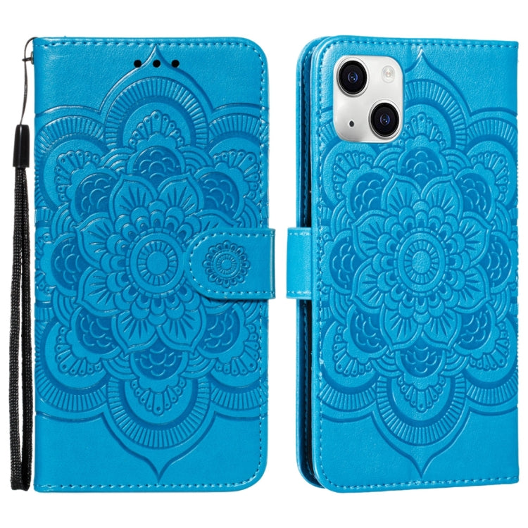 Mandala Embossing Pattern Horizontal Flip Leather Phone Case, Series 1