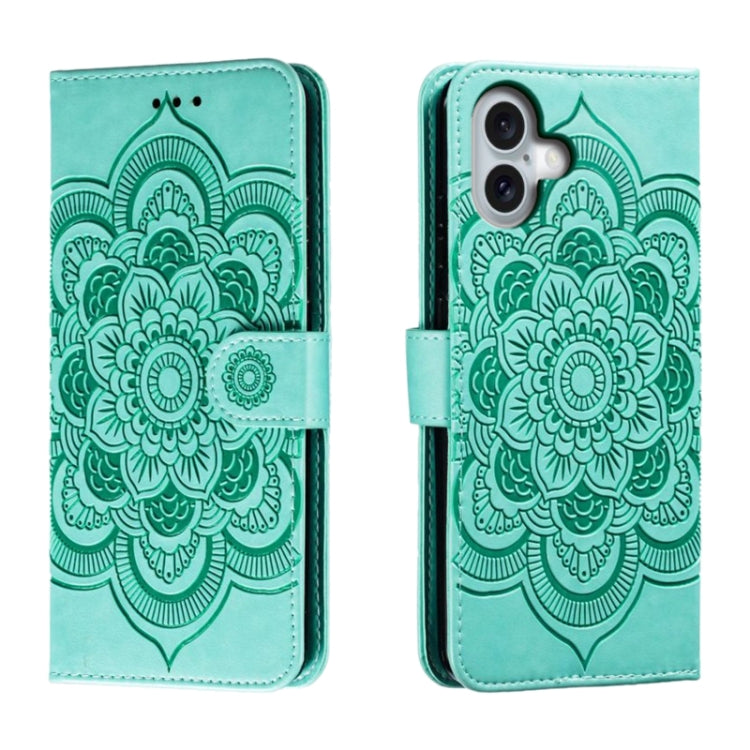 Mandala Embossing Pattern Horizontal Flip Leather Phone Case, Series 1