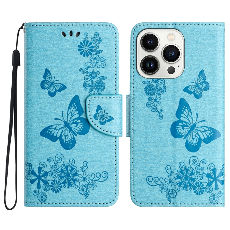 Butterfly Embossed Flip Leather Phone Case, Series 1