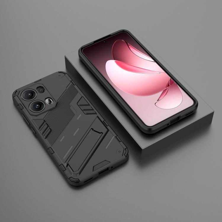 Punk Armor 2 in 1 PC + TPU Phone Case with Holder, For OPPO Reno13 Pro 5G Global, For OPPO Reno13 5G Global, For OPPO K12x 5G Global