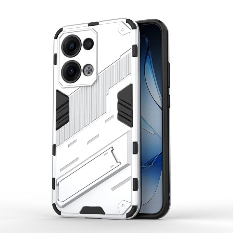 Punk Armor 2 in 1 PC + TPU Phone Case with Holder, For OPPO Reno13 Pro 5G Global, For OPPO Reno13 5G Global, For OPPO K12x 5G Global