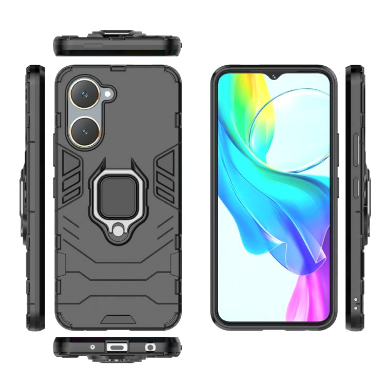 Shockproof PC + TPU Holder Phone Case, For vivo Y03 4G Global, For vivo iQOO Neo9 Pro / Neo9, For vivo Y200e / Y100 IDN, For vivo S18E 5G, For vivo S18 5G, For vivo Y27 4G/Y35+