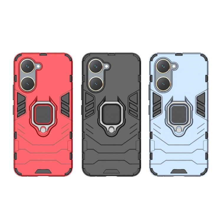Shockproof PC + TPU Holder Phone Case, For vivo Y03 4G Global, For vivo iQOO Neo9 Pro / Neo9, For vivo Y200e / Y100 IDN, For vivo S18E 5G, For vivo S18 5G, For vivo Y27 4G/Y35+