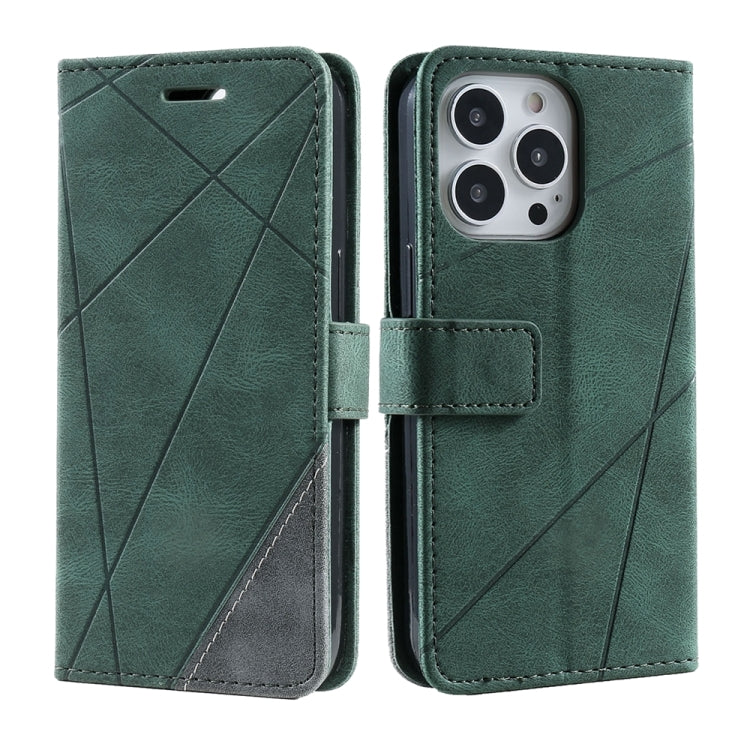 Skin Feel Splicing Leather Phone Case, Series 1