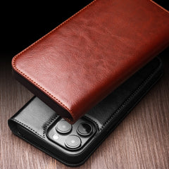 QIALINO Classic Genuine Leather Phone Case