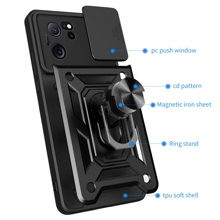 Sliding Camera Cover Design TPU Hybrid PC Phone Case, Series 1