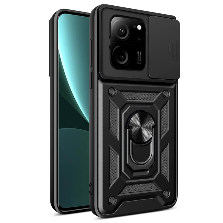 Sliding Camera Cover Design TPU Hybrid PC Phone Case, Series 1