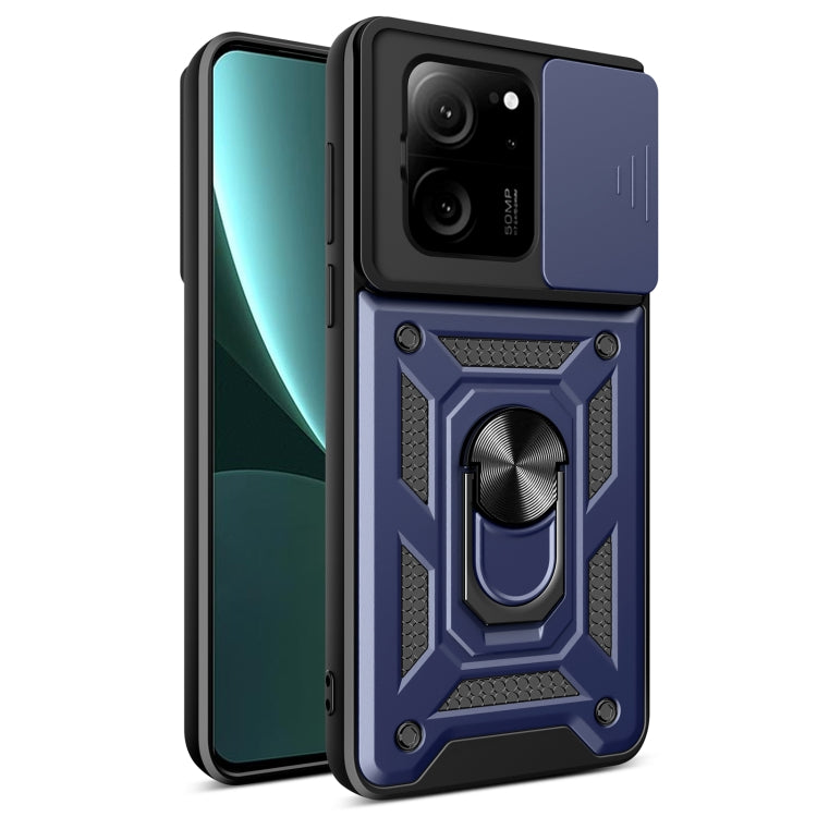 Sliding Camera Cover Design TPU Hybrid PC Phone Case, Series 1