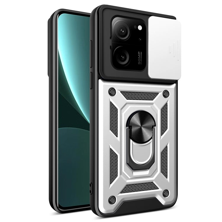 Sliding Camera Cover Design TPU Hybrid PC Phone Case, Series 1