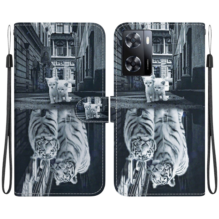 Crystal Texture Colored Drawing Leather Phone Case, Series 1