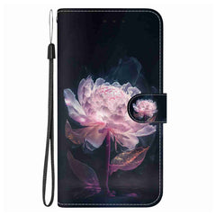 Crystal Texture Colored Drawing Leather Phone Case, For OPPO A78 4G, For OPPO K11x / OnePlus Nord CE 3 Lite