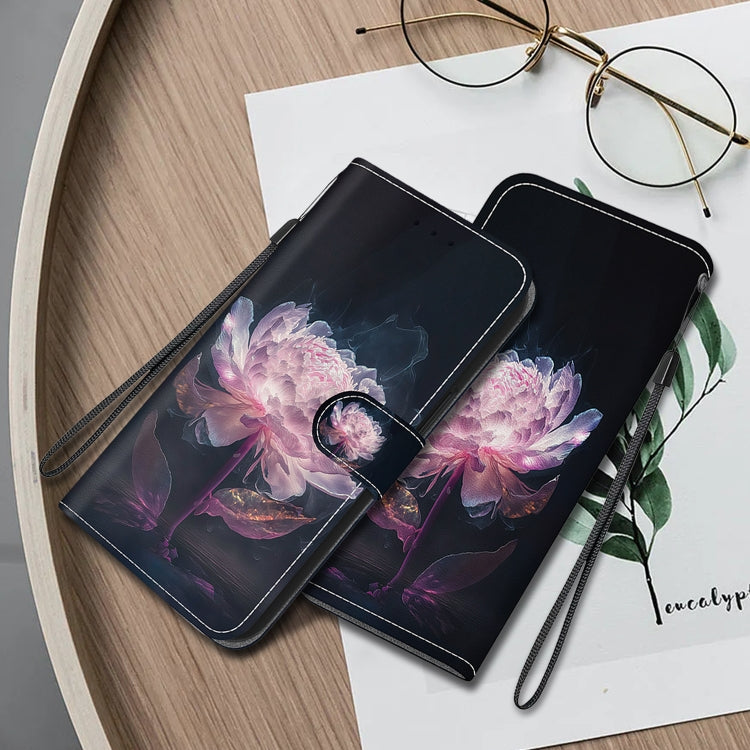 Crystal Texture Colored Drawing Leather Phone Case, Series 1