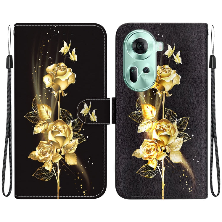 Crystal Texture Colored Drawing Leather Phone Case, Series 1