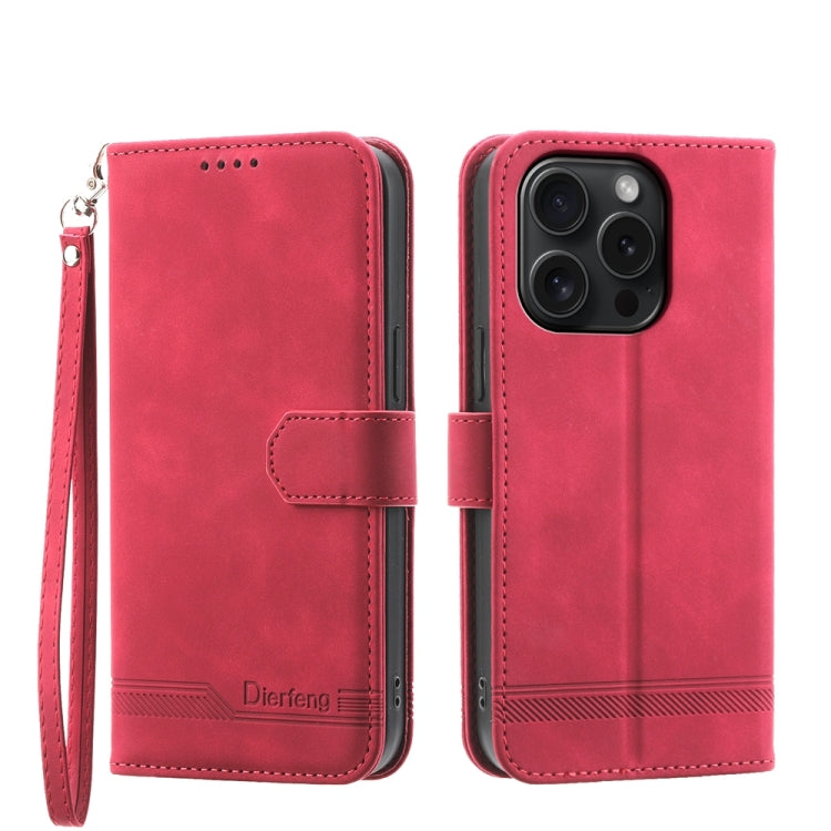 Dierfeng Dream Line TPU + PU Leather Phone Case, Series 1