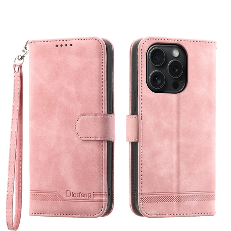 Dierfeng Dream Line TPU + PU Leather Phone Case, Series 1