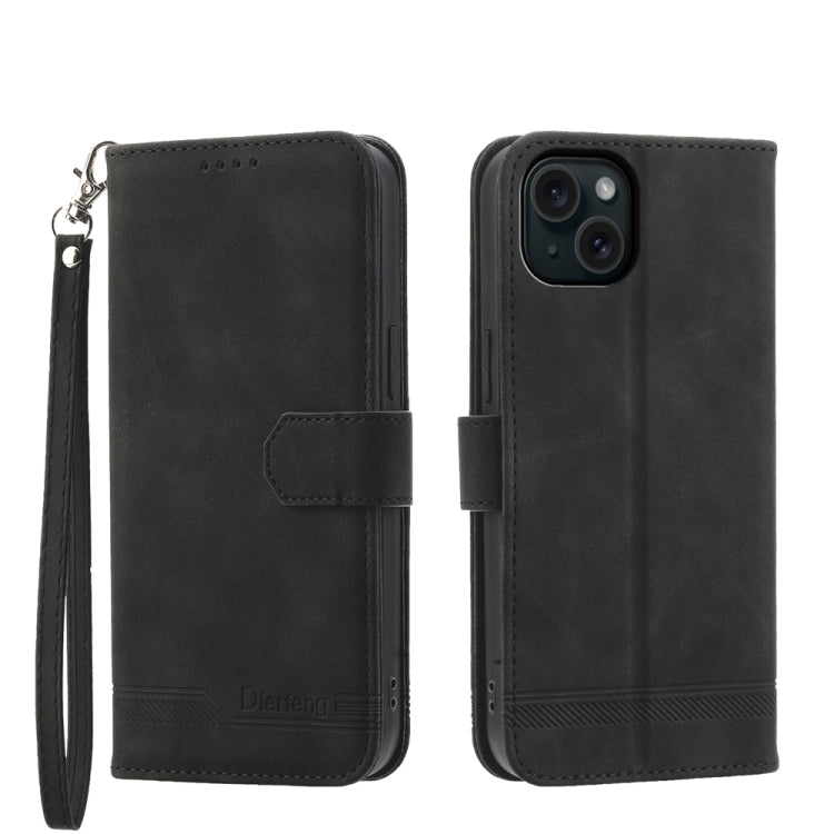 Dierfeng Dream Line TPU + PU Leather Phone Case, Series 1