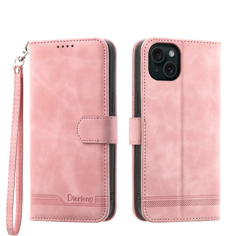 Dierfeng Dream Line TPU + PU Leather Phone Case, Series 1